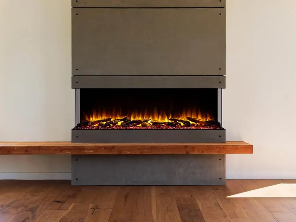 SimpliFire 55-In Scion Trinity Linear Electric Fireplace