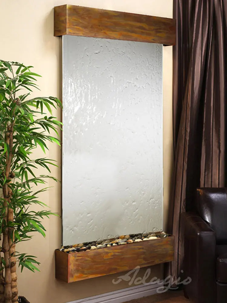 Adagio Summit Falls - Indoor Wall Fountain AWF-SFR1514 - Aqvina LLC