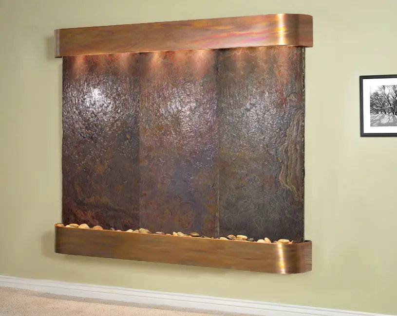 Adagio Solitude River - Indoor Wall Fountain AWF-SRR1502 - Aqvina LLC
