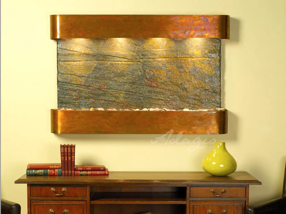 Adagio Sunrise Springs - Indoor Wall Fountain AWF-SSR2002 - Aqvina LLC