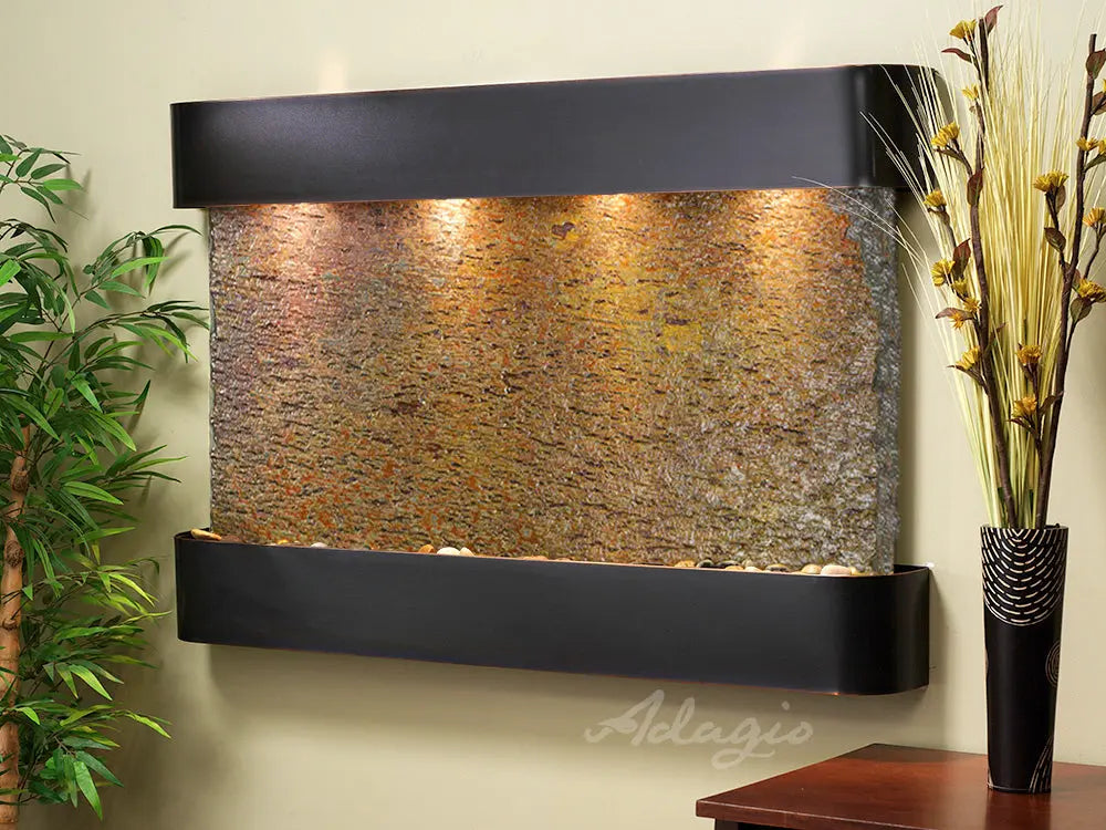 Adagio Sunrise Springs - Indoor Wall Fountain AWF-SSR2002 - Aqvina LLC
