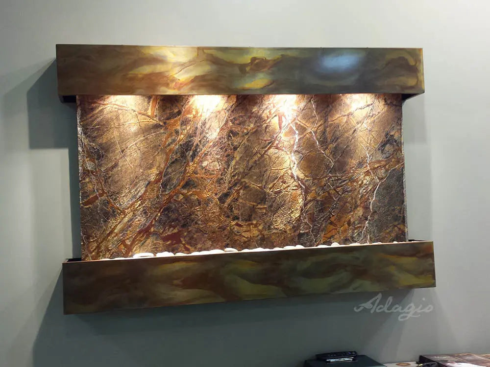 Adagio Sunrise Springs - Indoor Wall Fountain AWF-SSR2002 - Aqvina LLC