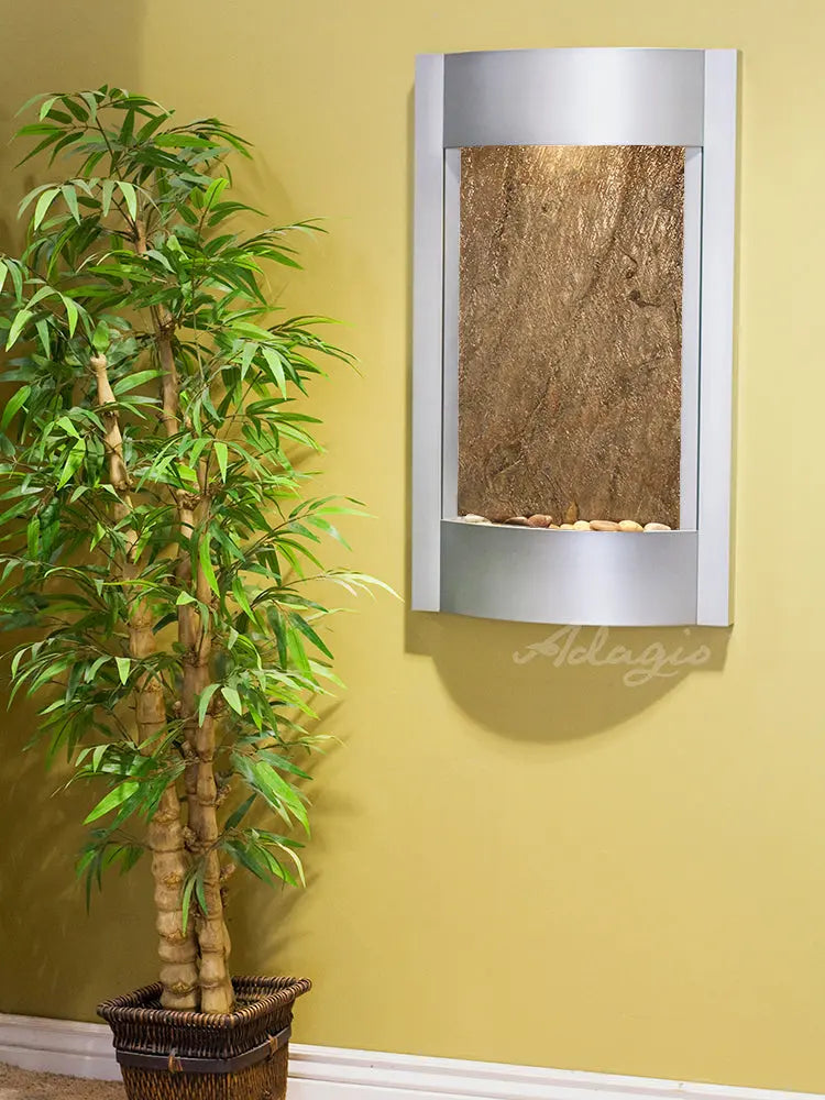 Adagio Serene Waters - Indoor Wall Fountain AWF-PW3540 - Aqvina LLC