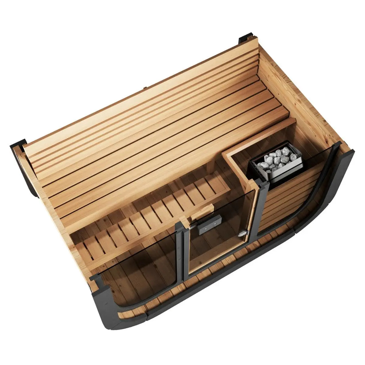 SaunaLife Cube-Series Model CL4G Outdoor Sauna - Aqvina LLC