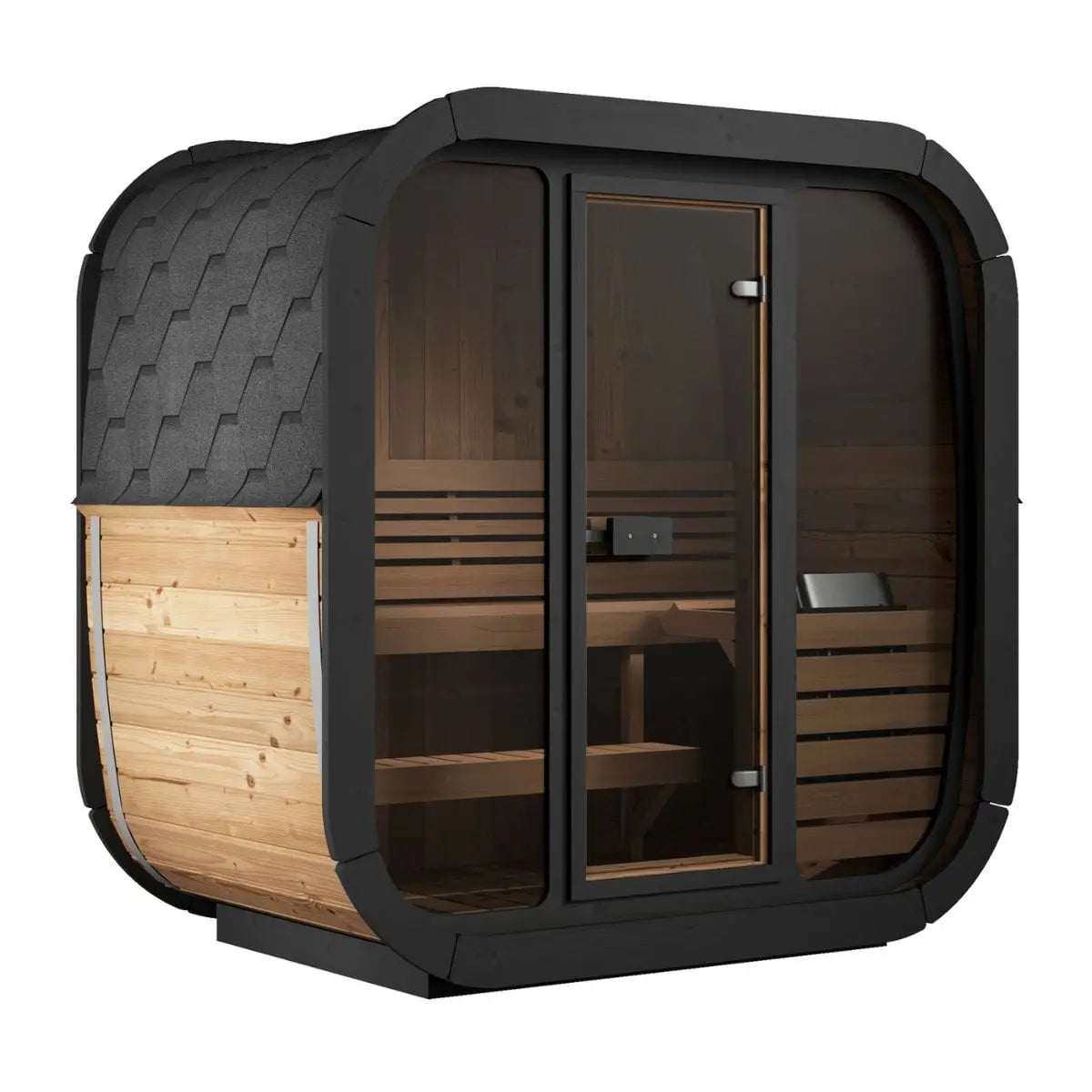 SaunaLife Cube-Series Model CL4G Outdoor Sauna - Aqvina LLC