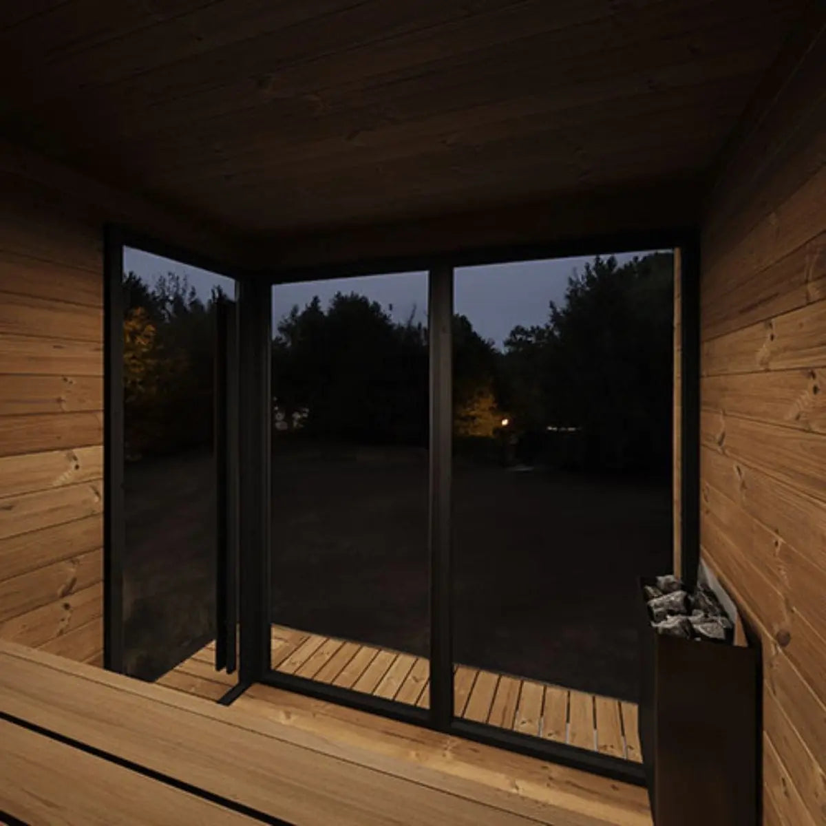 SaunaLife GL6 Outdoor Sauna Kit | AQVINA World - Aqvina LLC