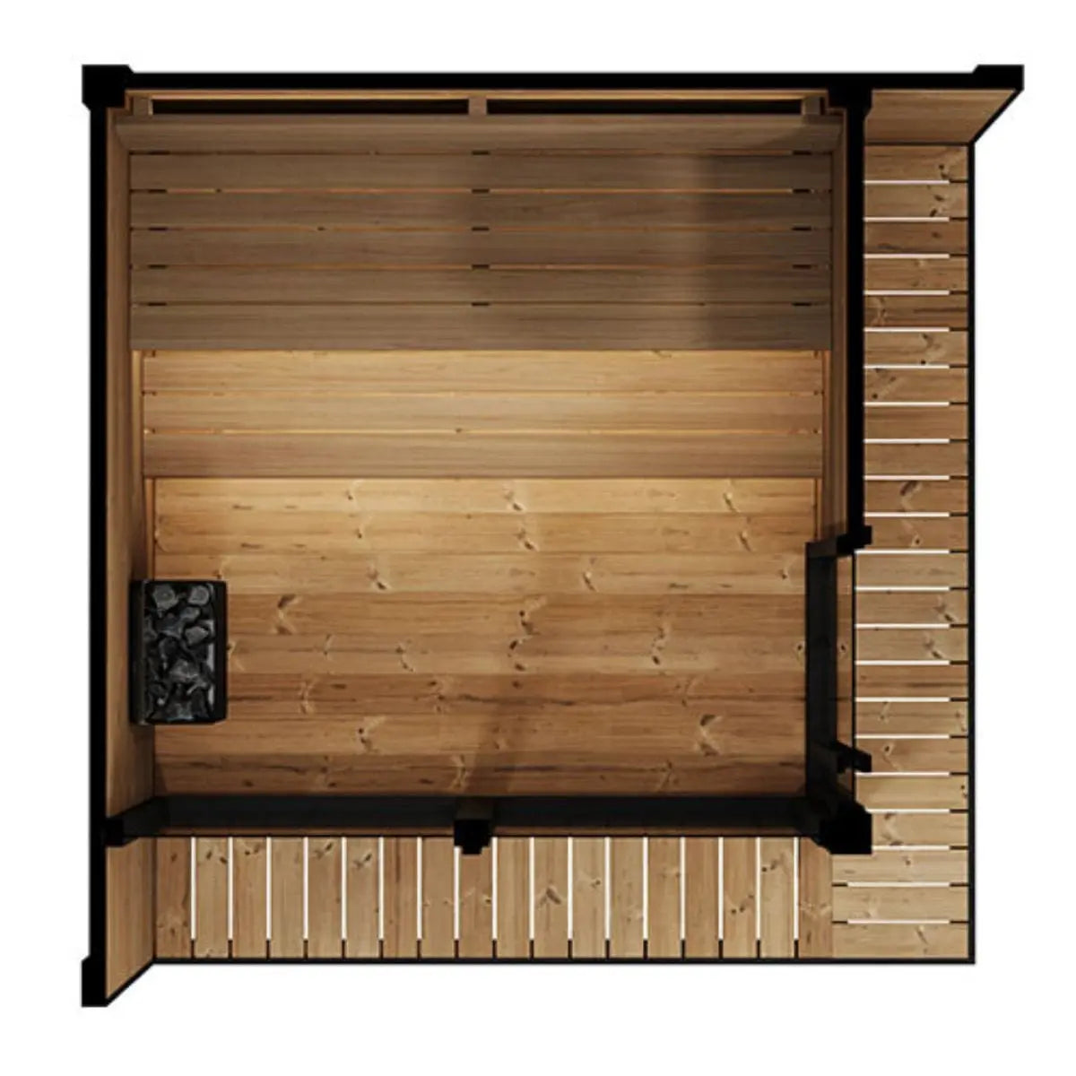 SaunaLife GL6 Outdoor Sauna Kit | AQVINA World - Aqvina LLC
