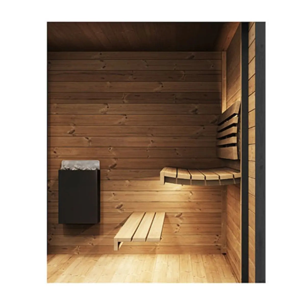 SaunaLife GL6 Outdoor Sauna Kit | AQVINA World - Aqvina LLC