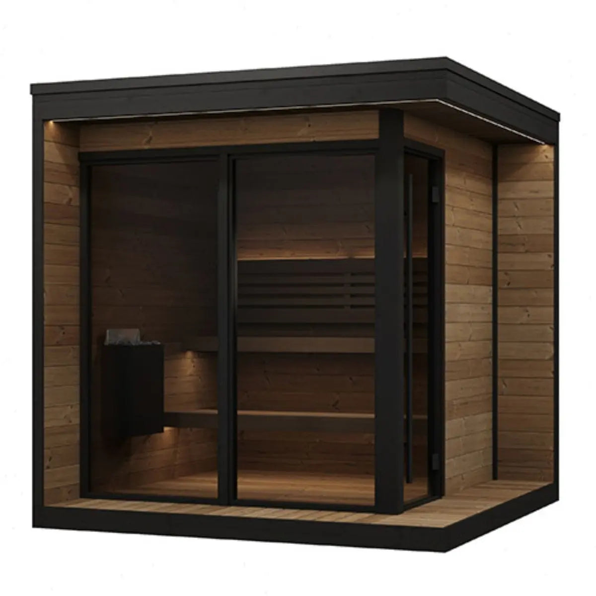 SaunaLife GL6 Outdoor Sauna Kit | AQVINA World - Aqvina LLC