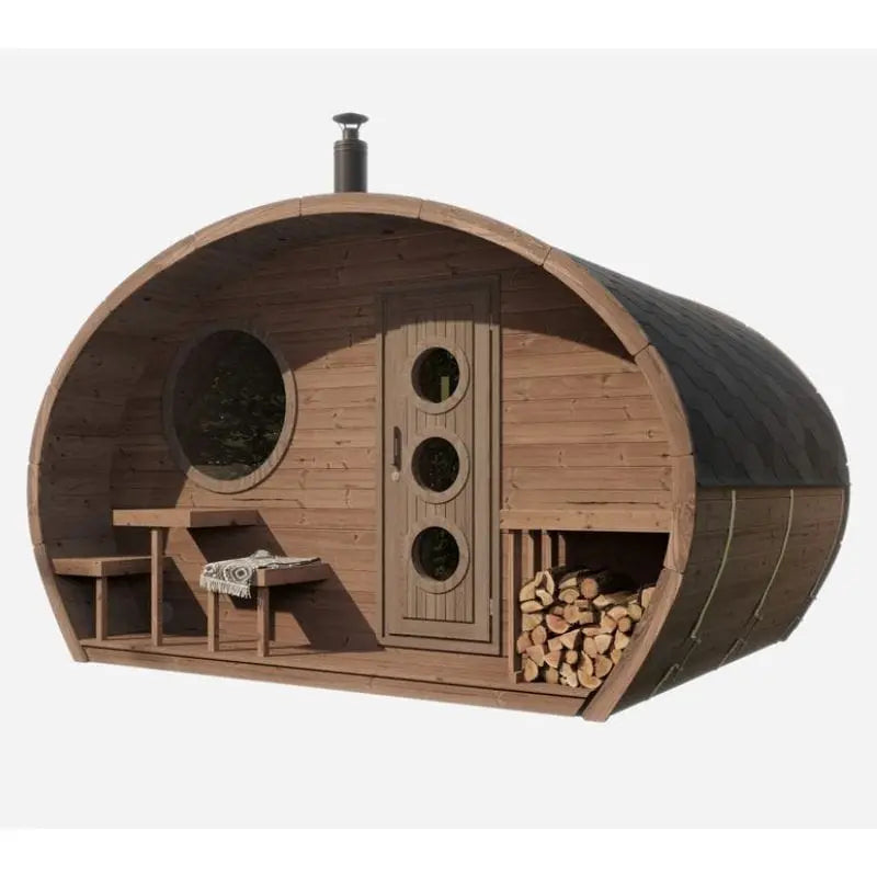 SaunaLife Model G11 Outdoor Home Sauna | AQVINA World - Aqvina LLC