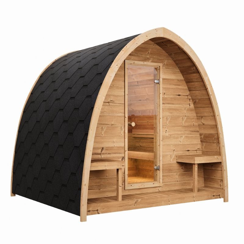 SaunaLife Model G3 Outdoor Home Sauna | AQVINA World