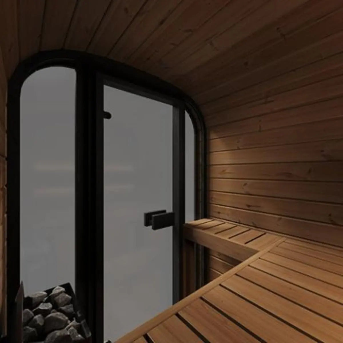 SaunaLife Cube-Series Model CL3G Outdoor Sauna | AQVINA World - Aqvina LLC