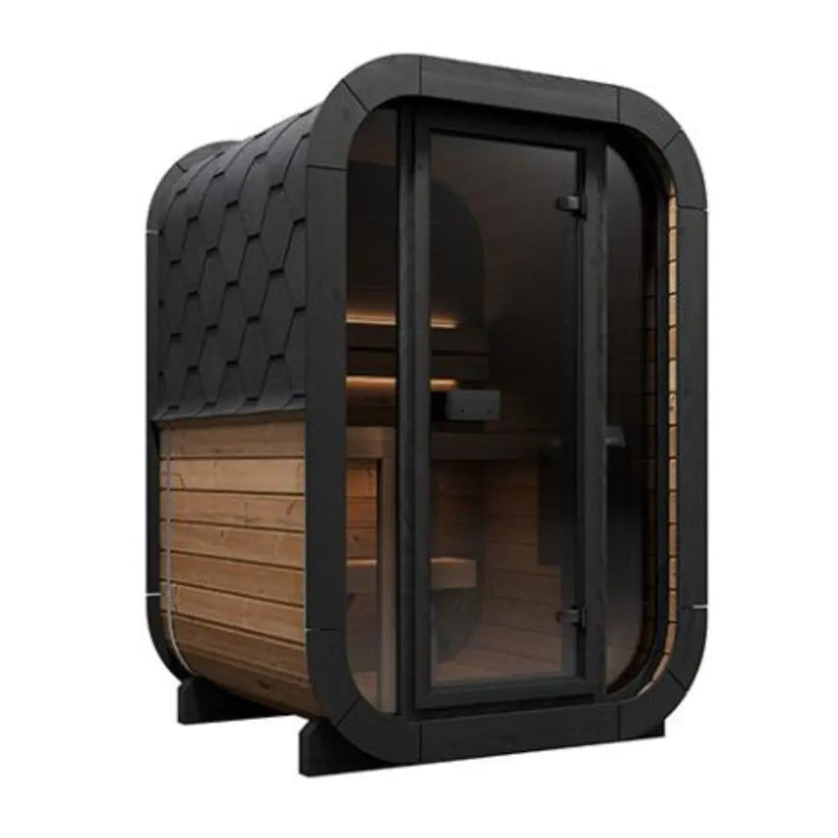 SaunaLife Cube-Series Model CL3G Outdoor Sauna | AQVINA World - Aqvina LLC