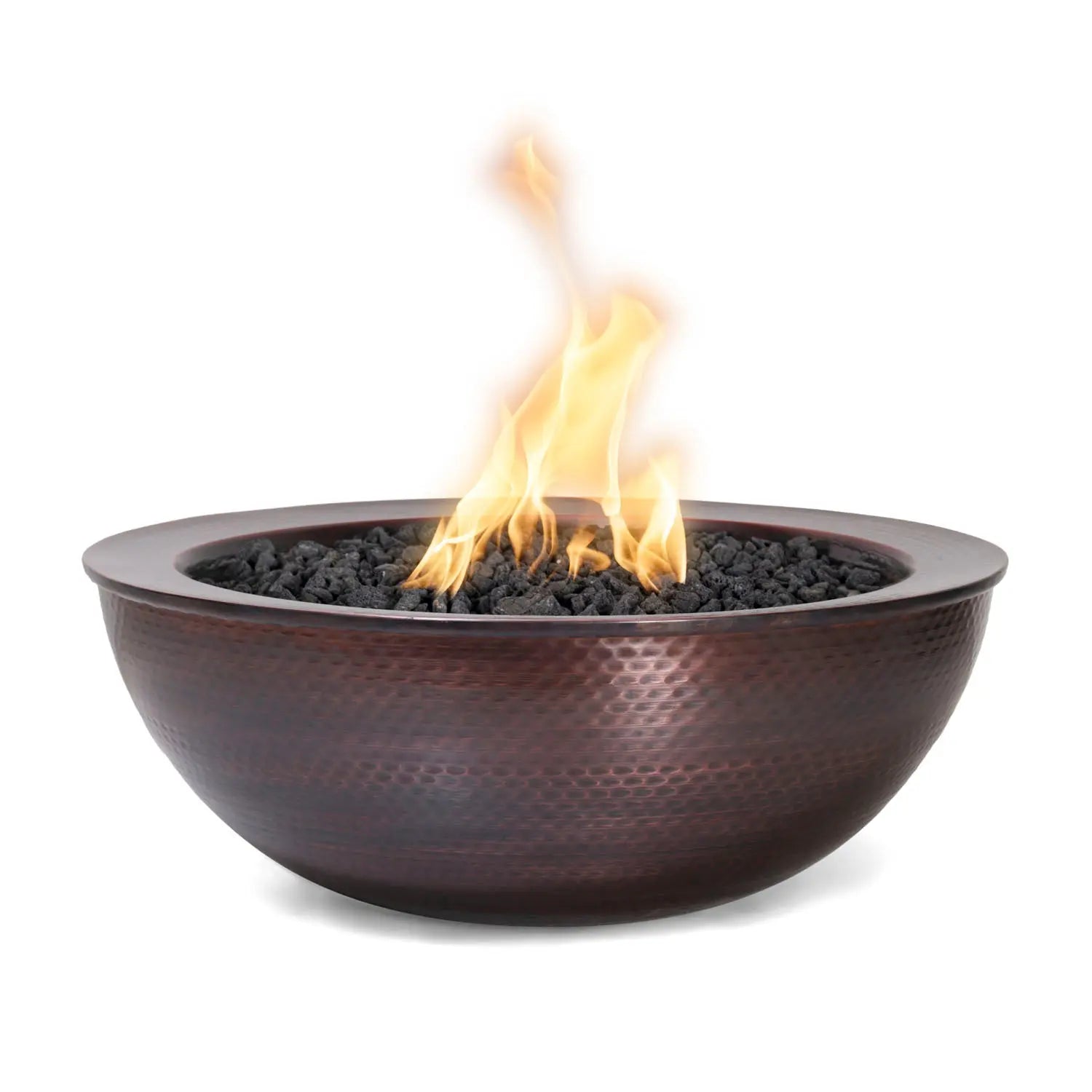 The Outdoor Plus Sedona Fire Bowl - Hammered Copper - Aqvina LLC