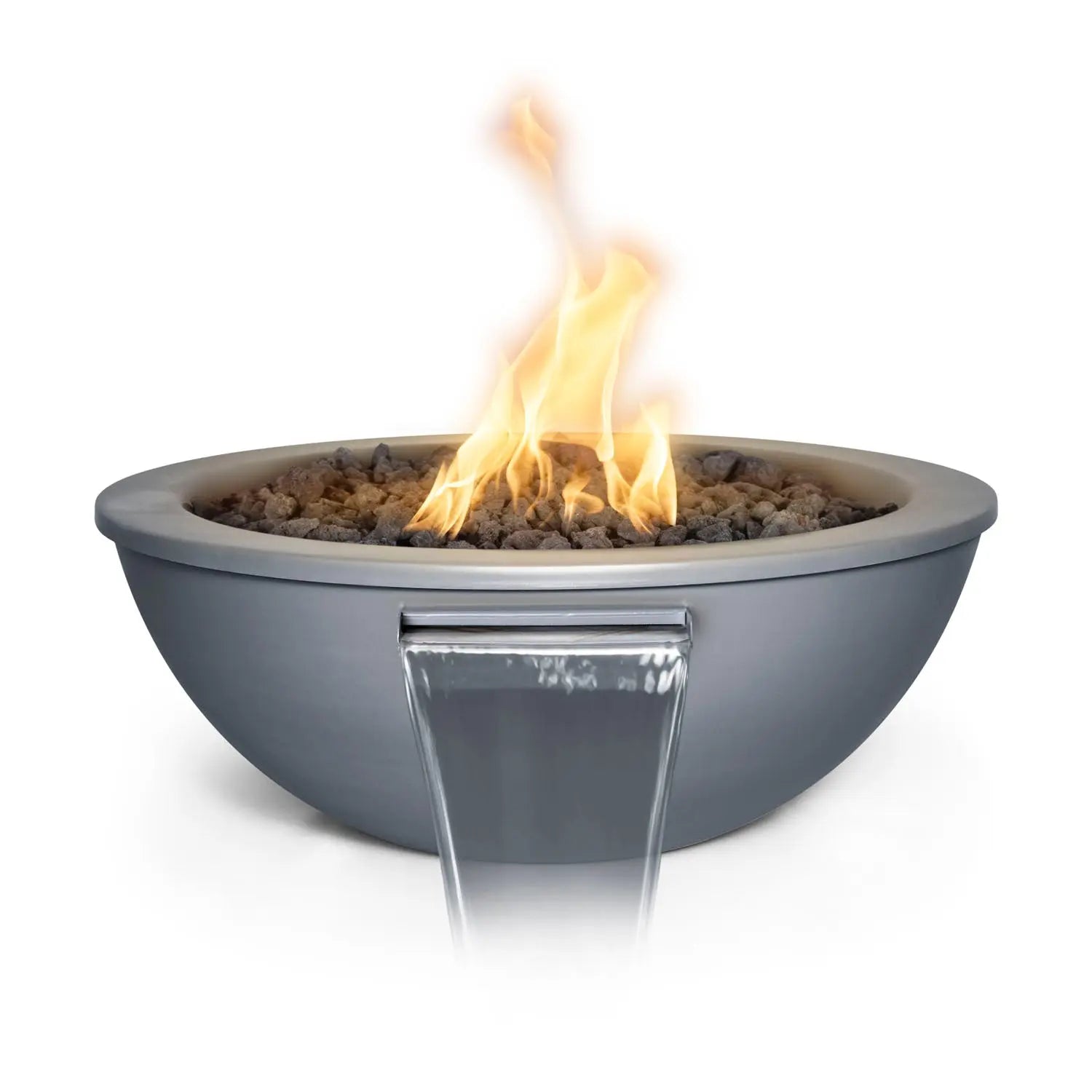 The Outdoor Plus Sedona Fire & Water Bowl - Powder Coat - 27" - Aqvina LLC