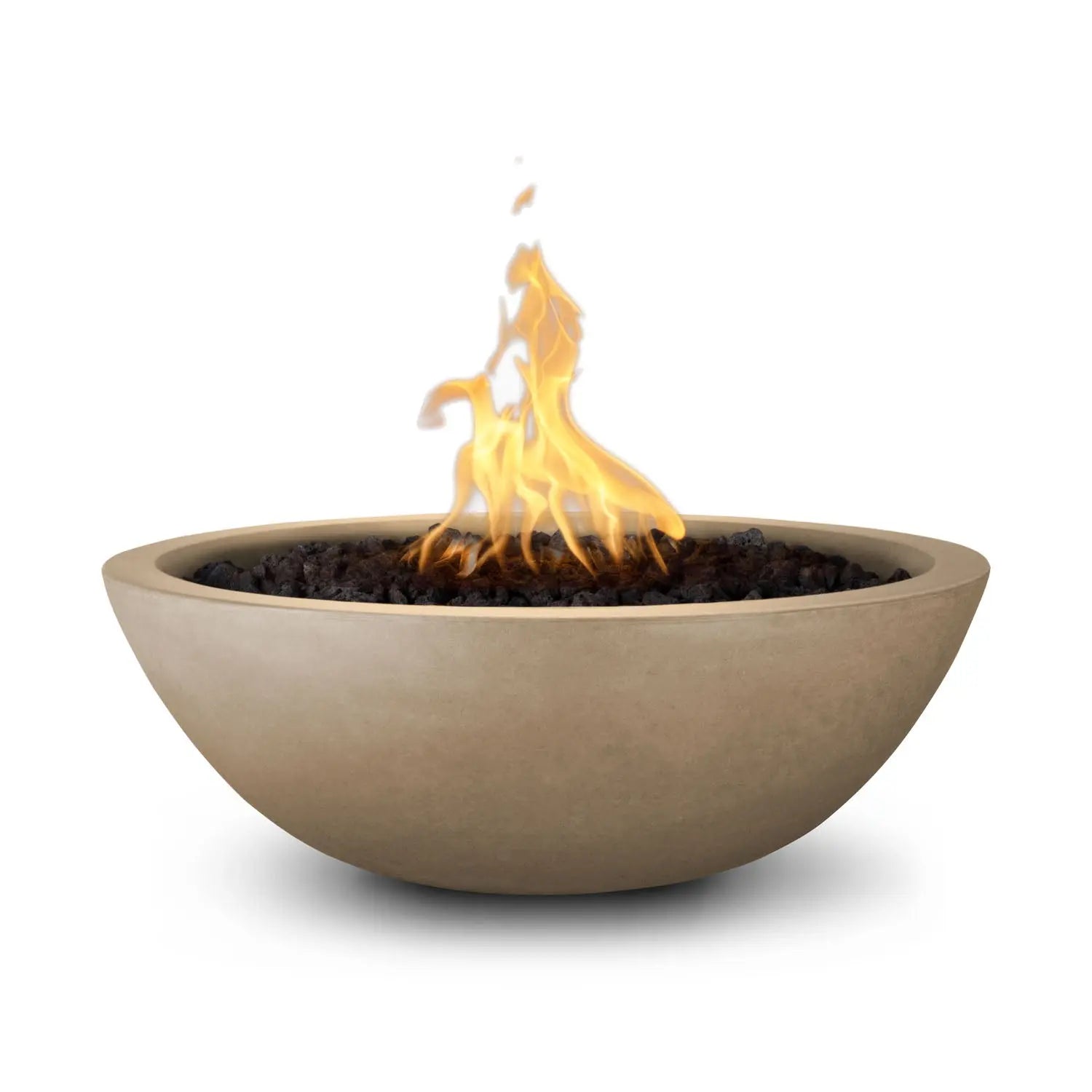 The Outdoor Plus Sedona Fire Bowl - GFRC Concrete - 27" - Aqvina LLC