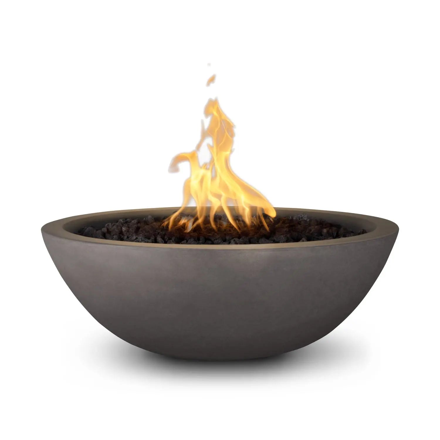 The Outdoor Plus Sedona Fire Bowl - GFRC Concrete - 33" - Aqvina LLC