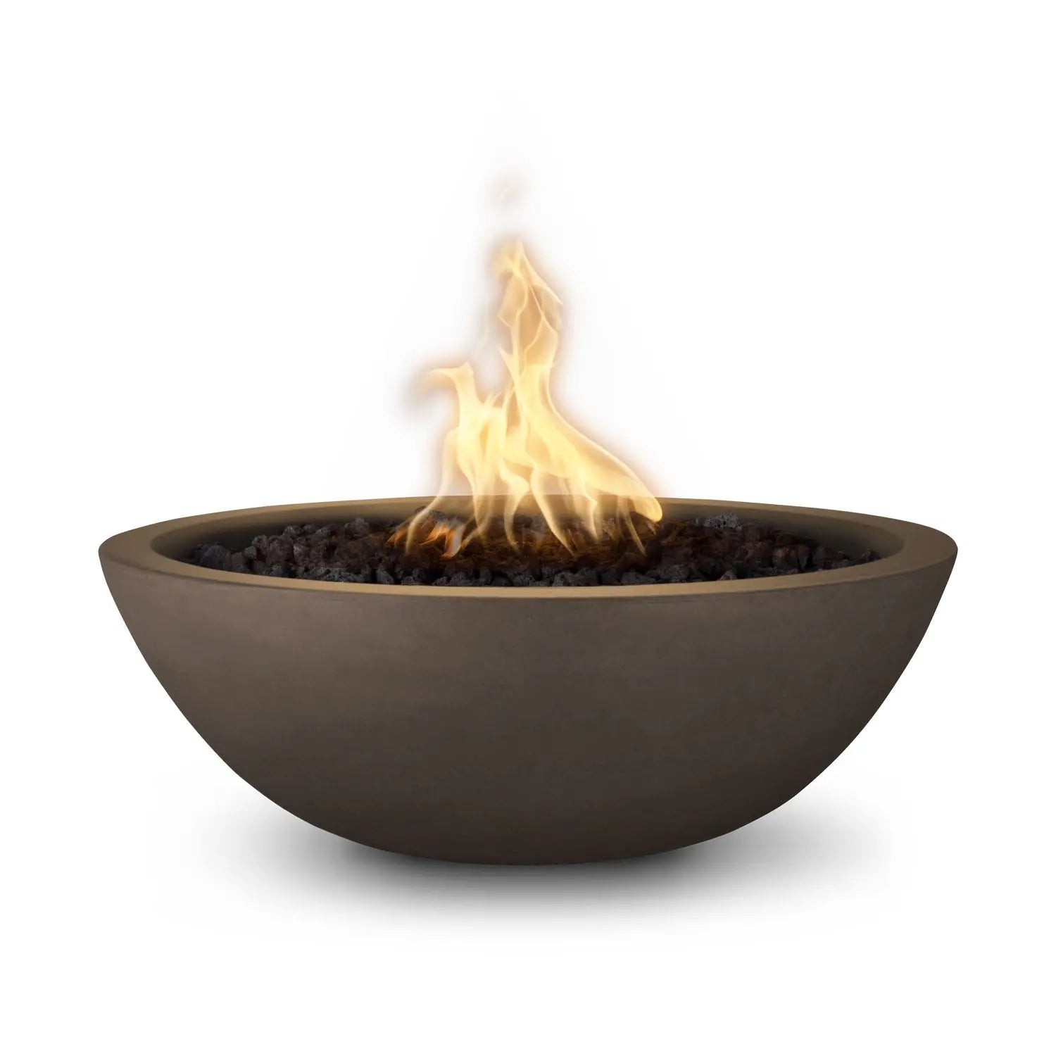 The Outdoor Plus Sedona Fire Bowl - GFRC Concrete - 33" - Aqvina LLC