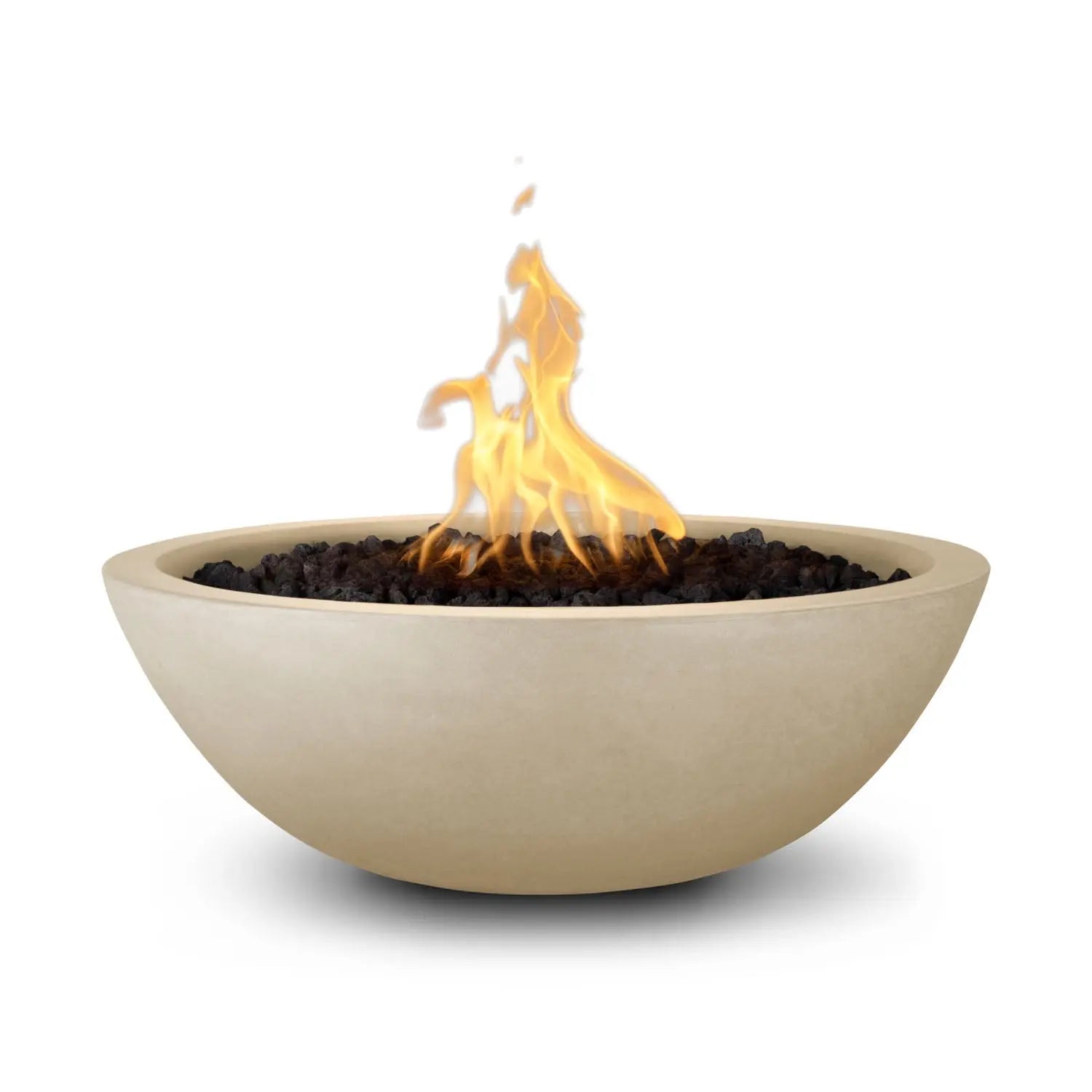 The Outdoor Plus Sedona Fire Bowl - GFRC Concrete - 27" - Aqvina LLC