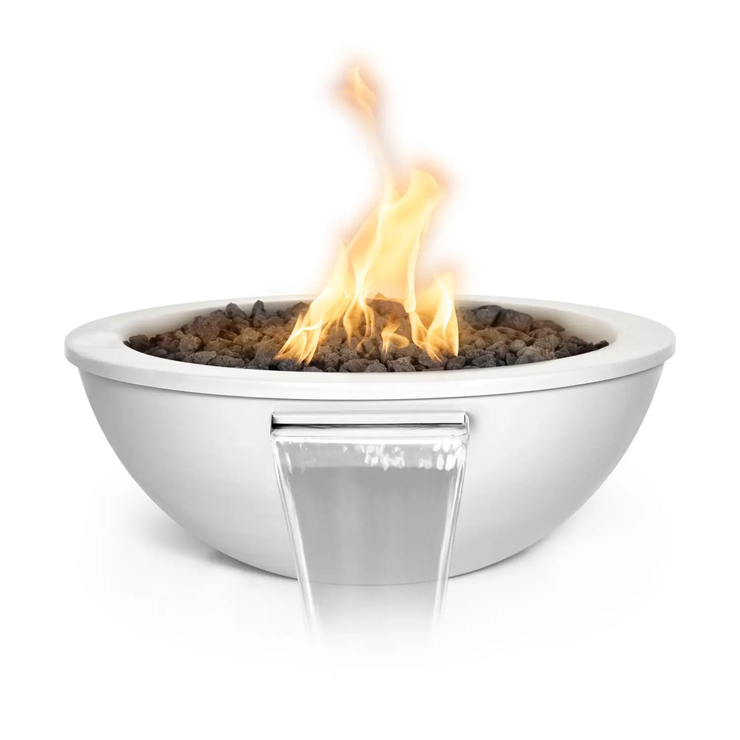 The Outdoor Plus Sedona Fire & Water Bowl - Powder Coat - 27" - Aqvina LLC