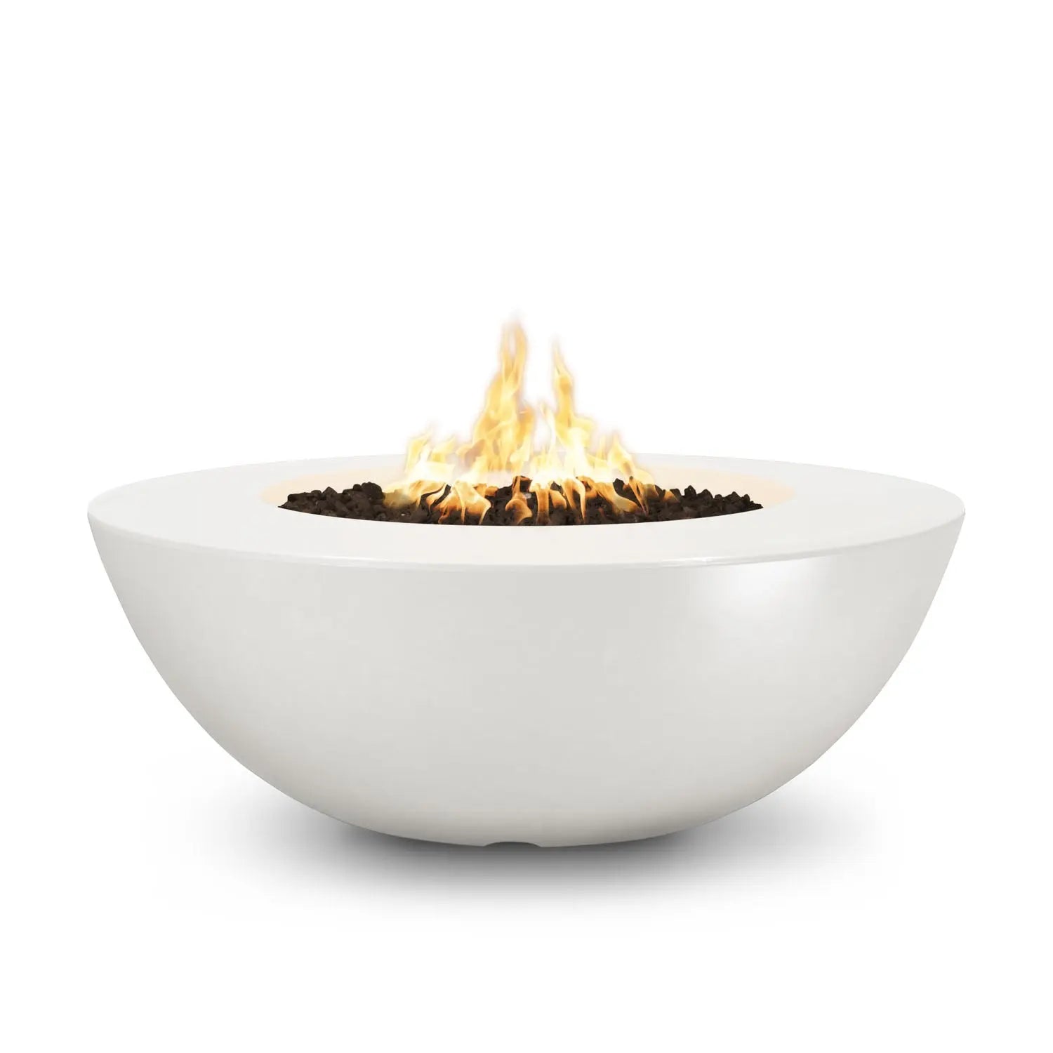 The Outdoor Plus Sedona Fire Pit Wide Ledge - GFRC Concrete - 60" - Aqvina LLC