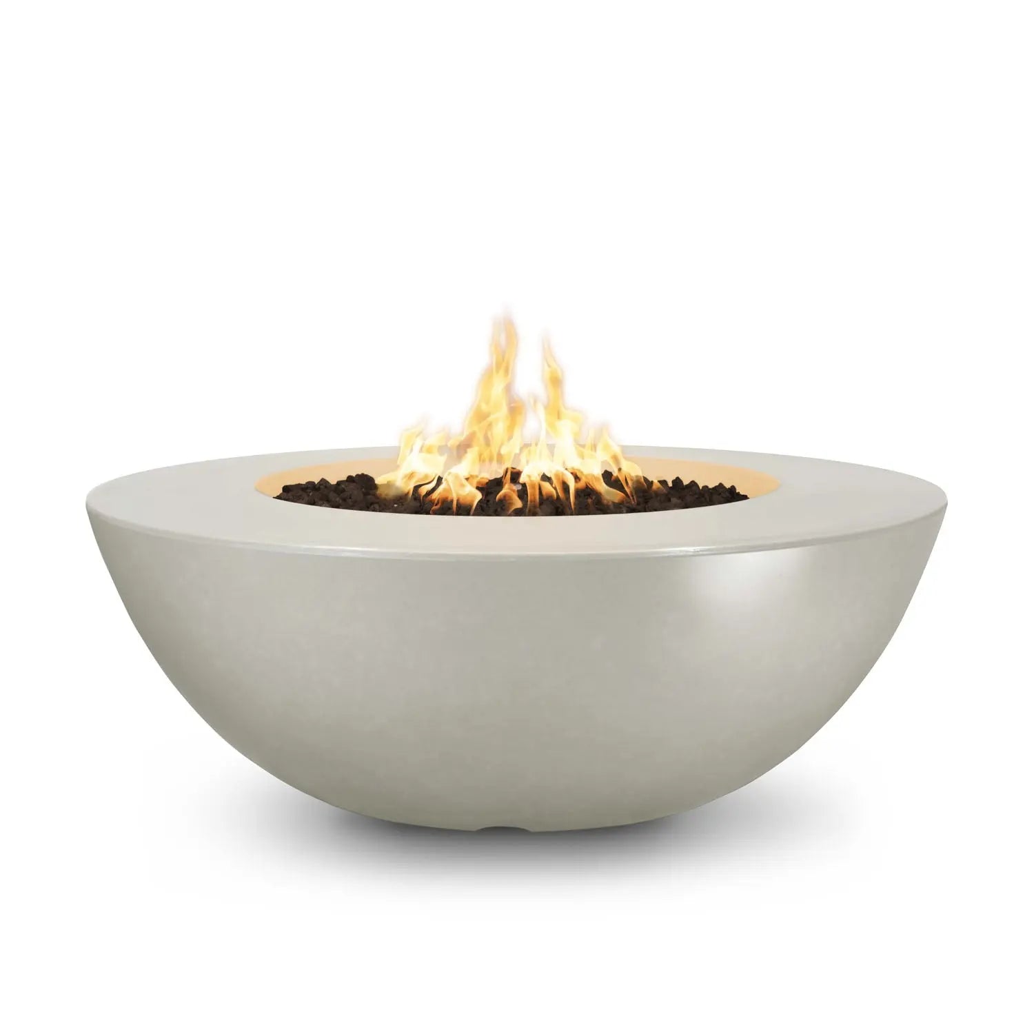 The Outdoor Plus Sedona Fire Pit Wide Ledge - GFRC Concrete - 60" - Aqvina LLC