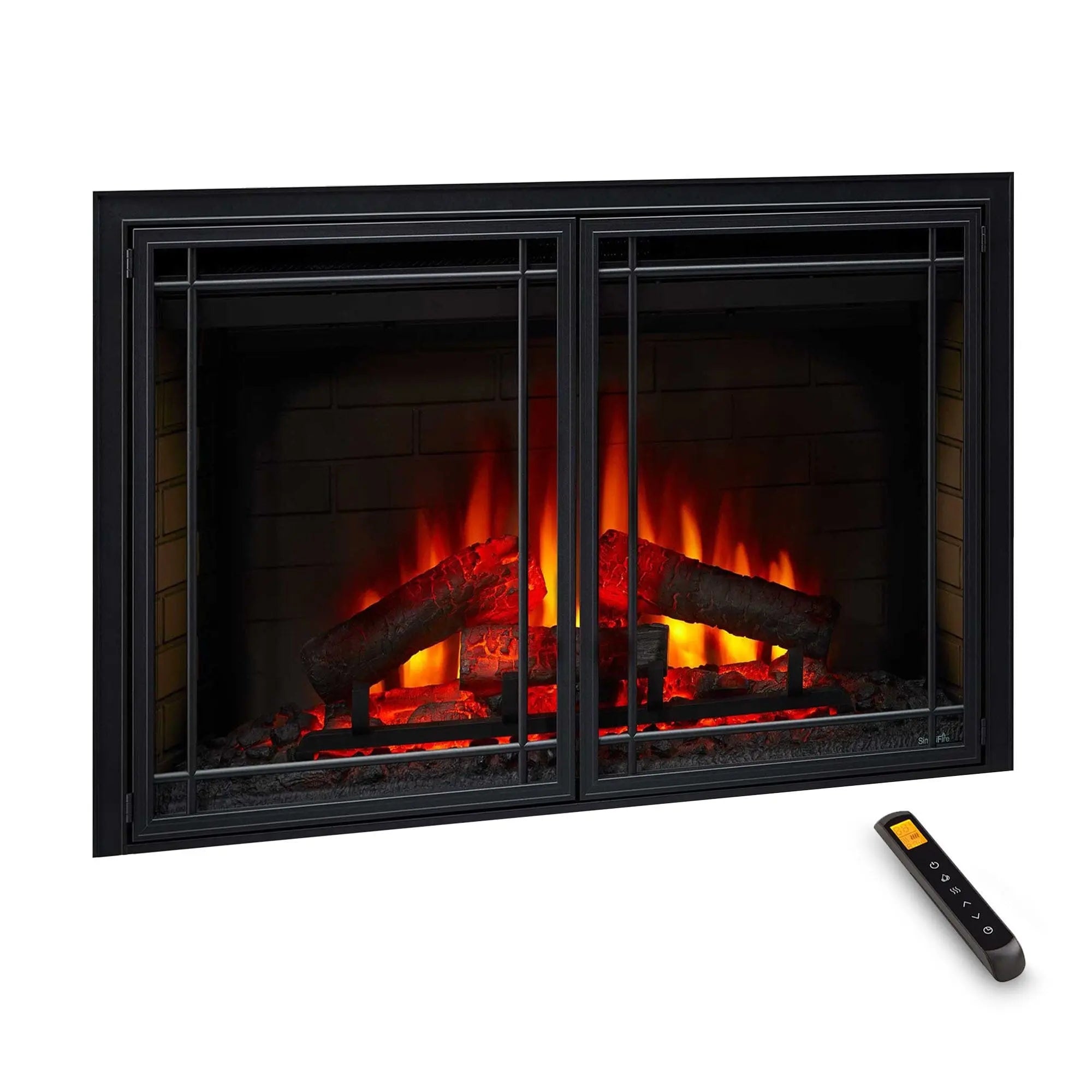 SimpliFire 35-In Electric Fireplace Insert