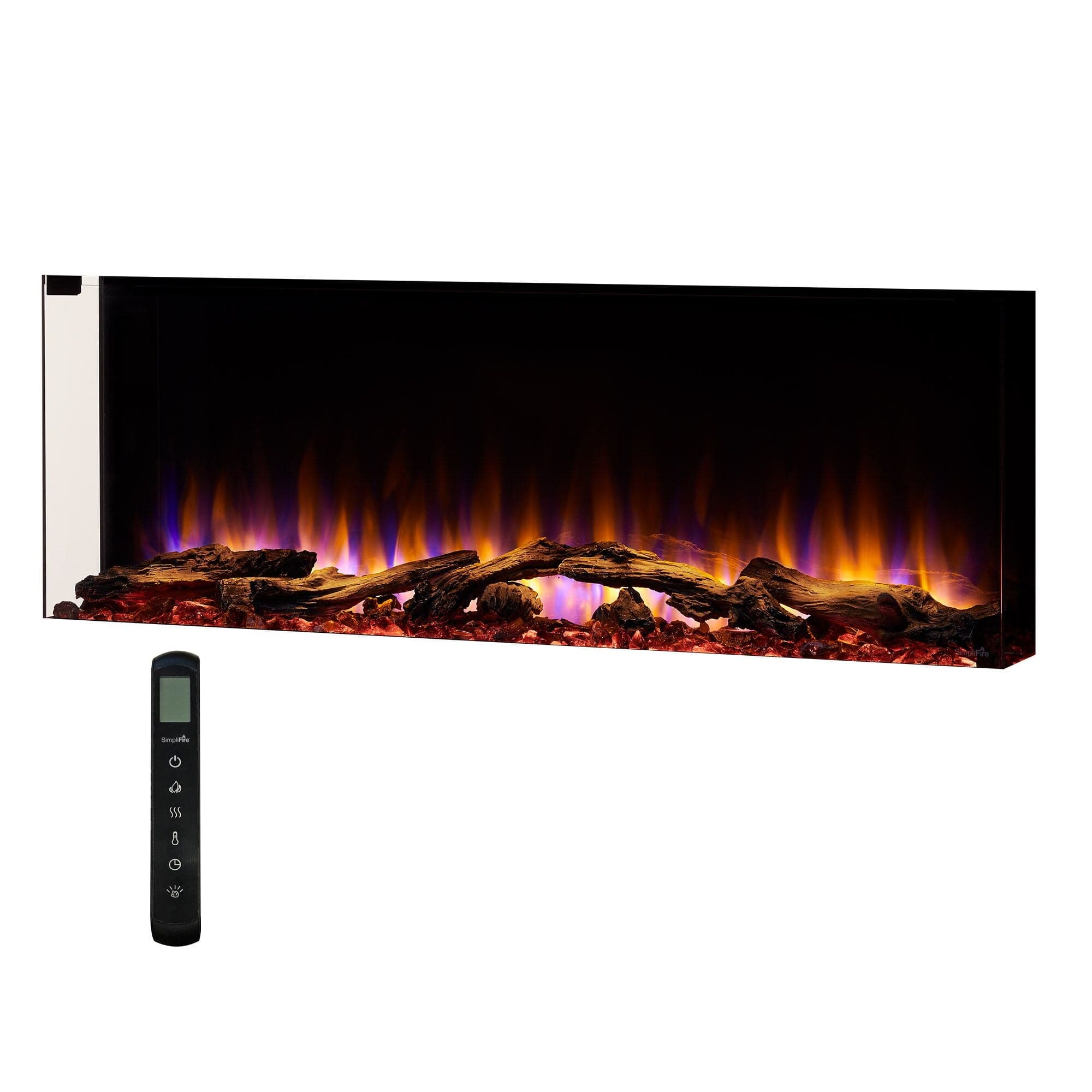 SimpliFire 43-In Scion Trinity Linear Electric Fireplace