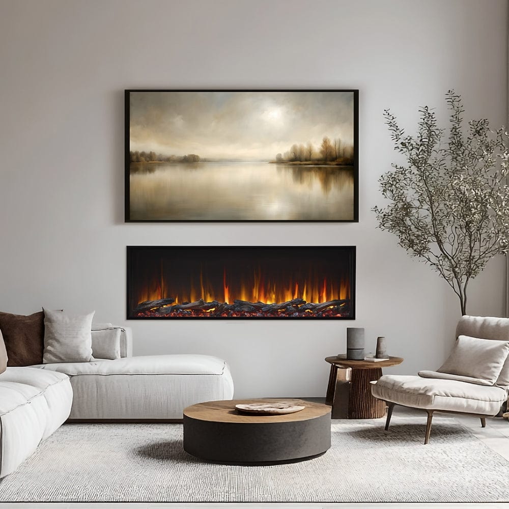 SimpliFire Scion 55-Inch Linear Recessed Smart Electric Fireplace