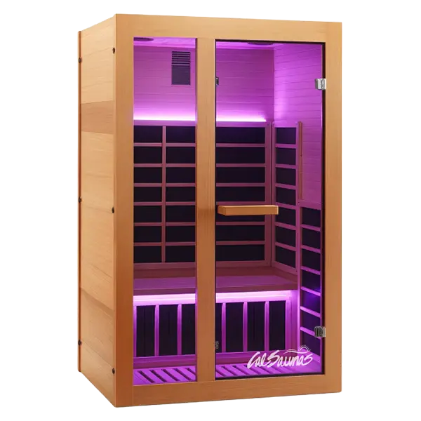 Cal Saunas Solara-2 2 Person Infrared Sauna | AQVINA World - Aqvina LLC