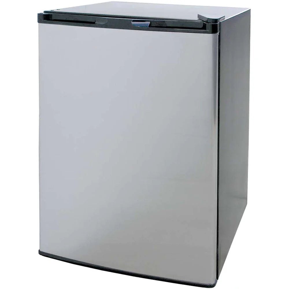 Cal Flame Stainless Steel Refrigerator with sleek design and customizable shelving