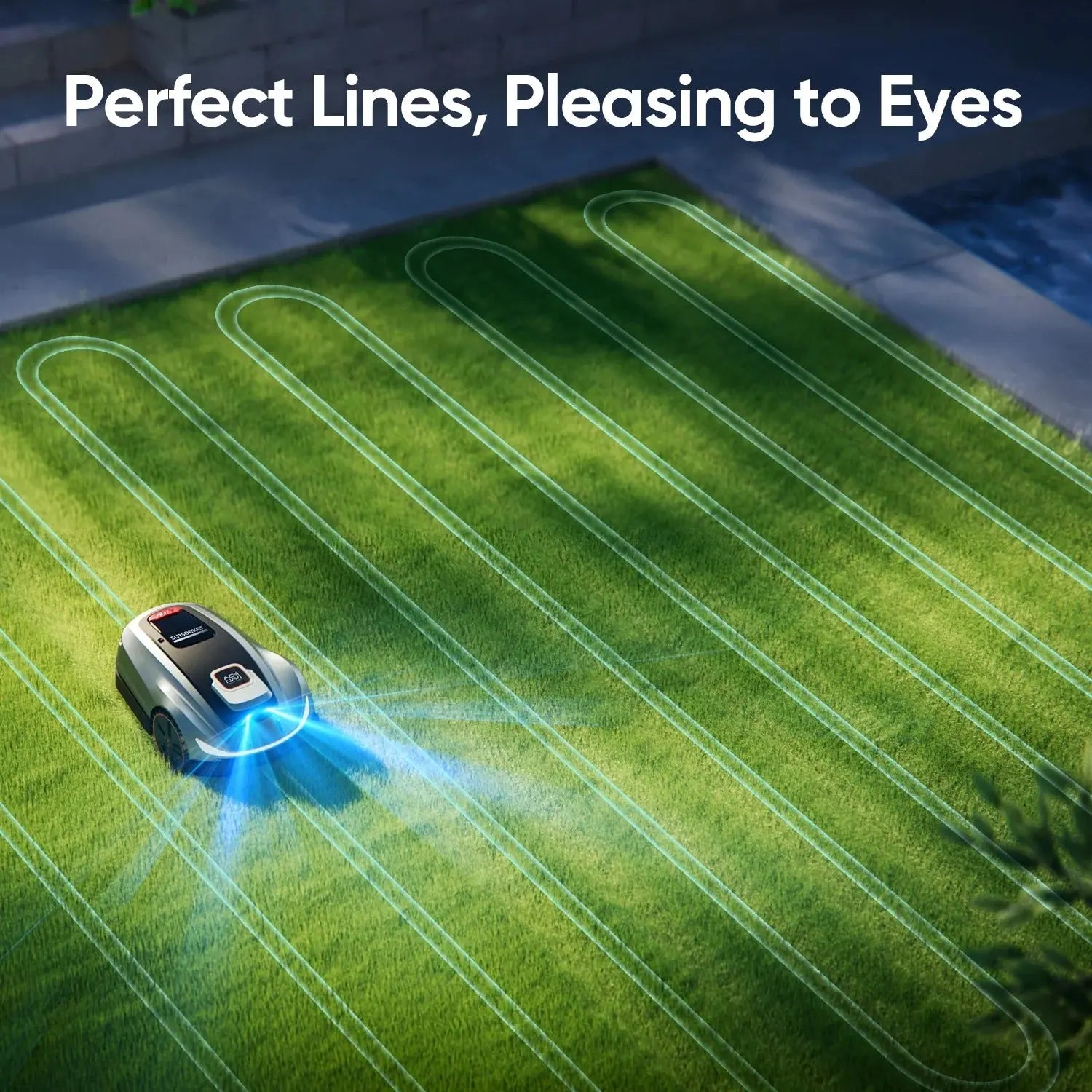 remote controlled lawn mower consistent cutting performance in the field
