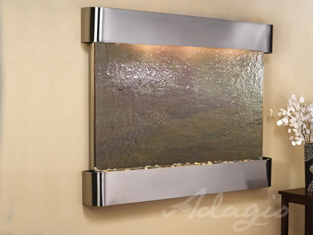 Adagio Teton Falls - Indoor Wall Fountain AWF-TFR1514 - Aqvina LLC