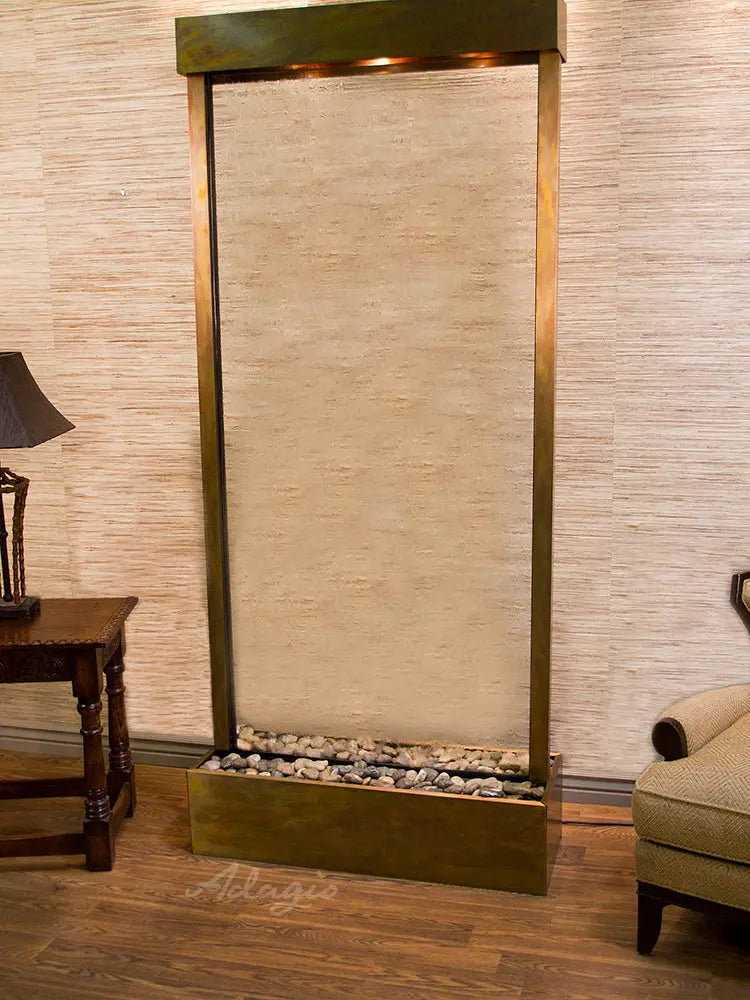 Adagio Tranquil River - Indoor Floor Fountain TRF3512 - Aqvina LLC