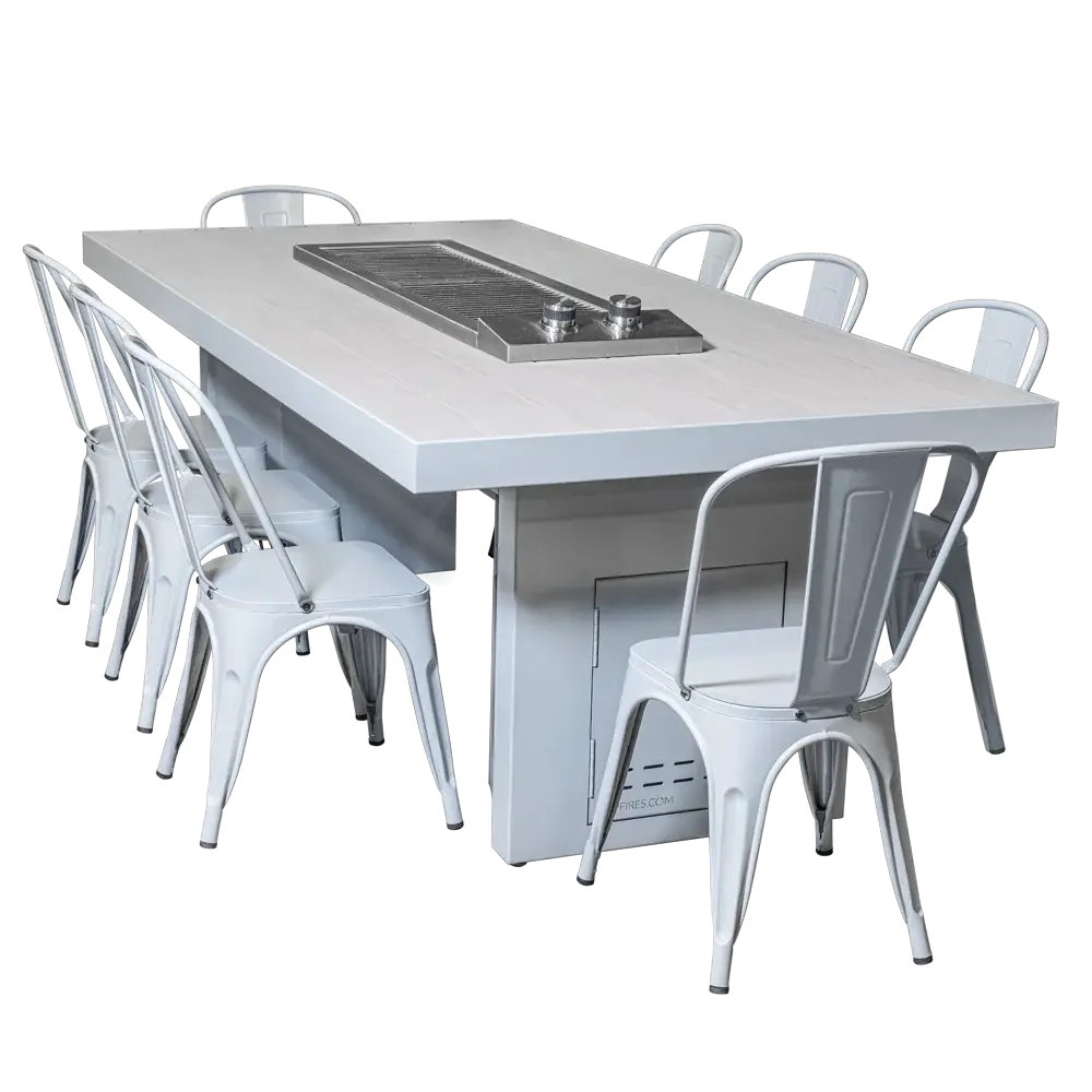 Videl Grills The Anza Cooking Table - 2 Burner - Aqvina LLC