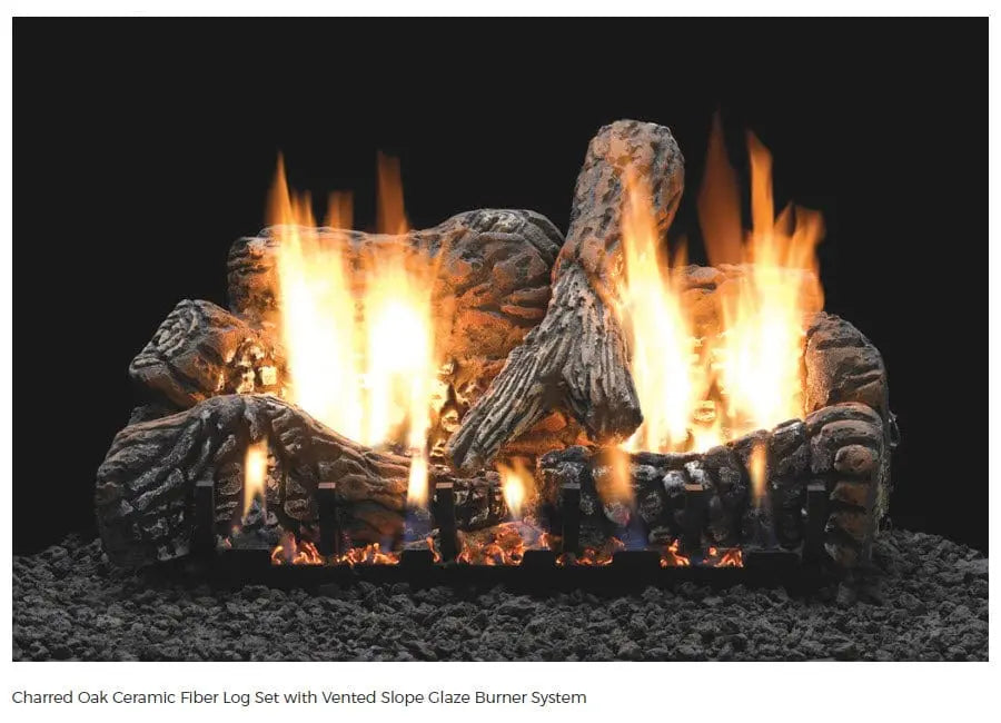 Empire Vented Slope Glaze Gas Burner Only with Millivolt Valve