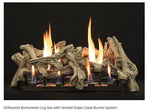 Empire Vented Slope Glaze Gas Burner Only with Millivolt Valve