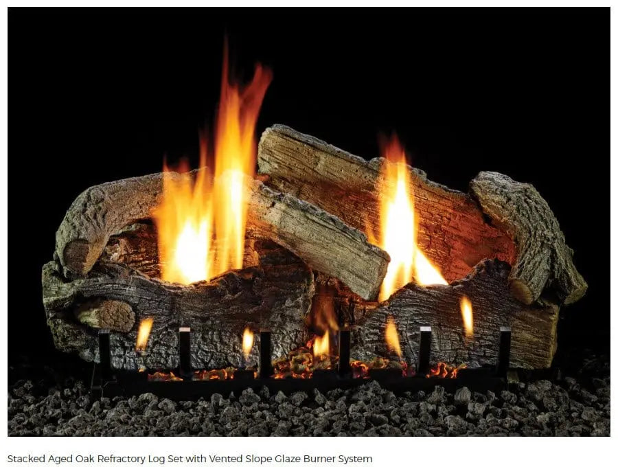 Empire Vented Slope Glaze Gas Burner Only with Millivolt Valve
