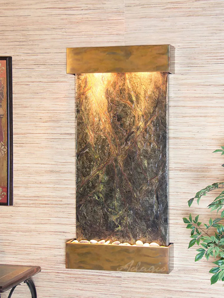 Adagio Whispering Creek - Indoor Wall Fountain AWF-WC3502 - Aqvina LLC