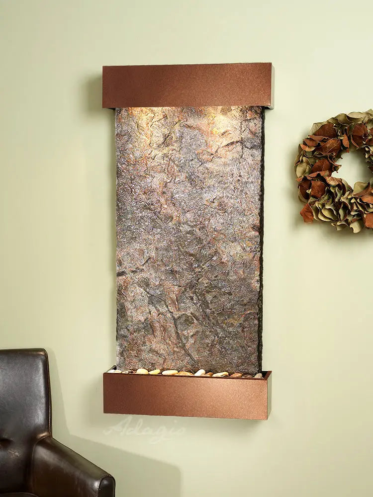 Adagio Whispering Creek - Indoor Wall Fountain AWF-WC3502 - Aqvina LLC