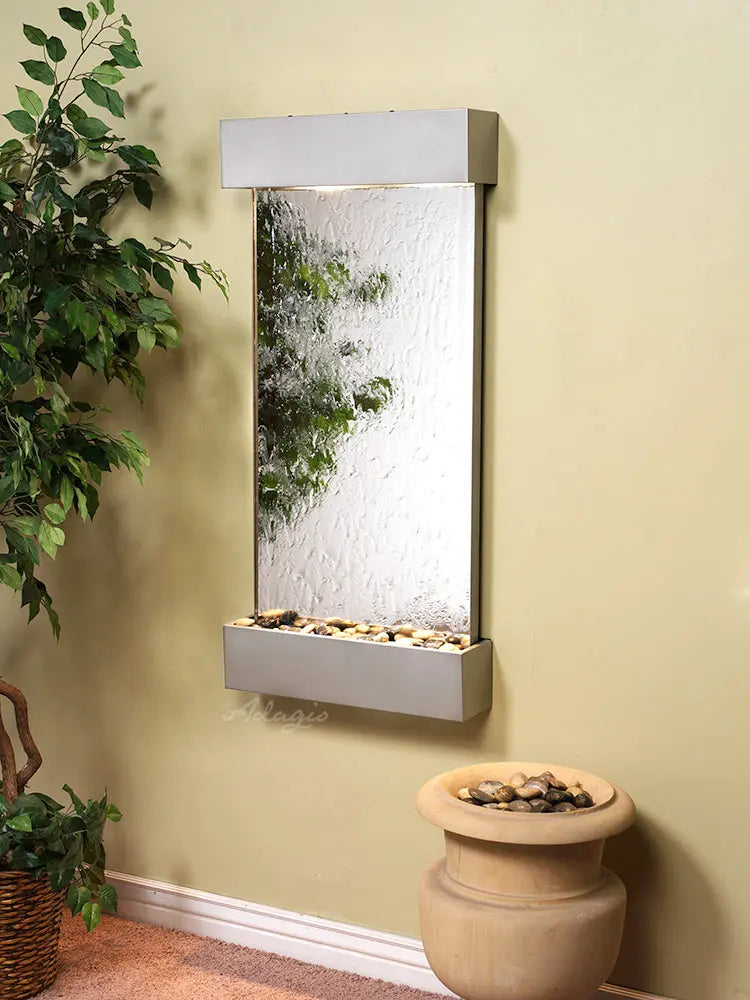 Adagio Whispering Creek - Indoor Wall Fountain AWF-WC3502 - Aqvina LLC
