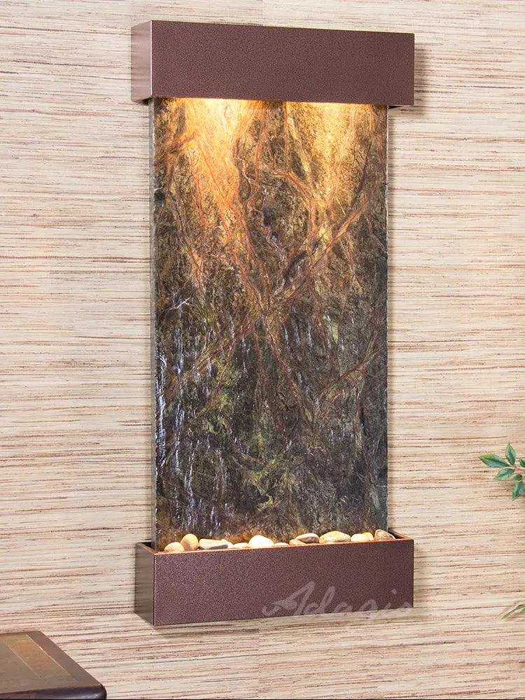 Adagio Whispering Creek - Indoor Wall Fountain AWF-WC3502 - Aqvina LLC