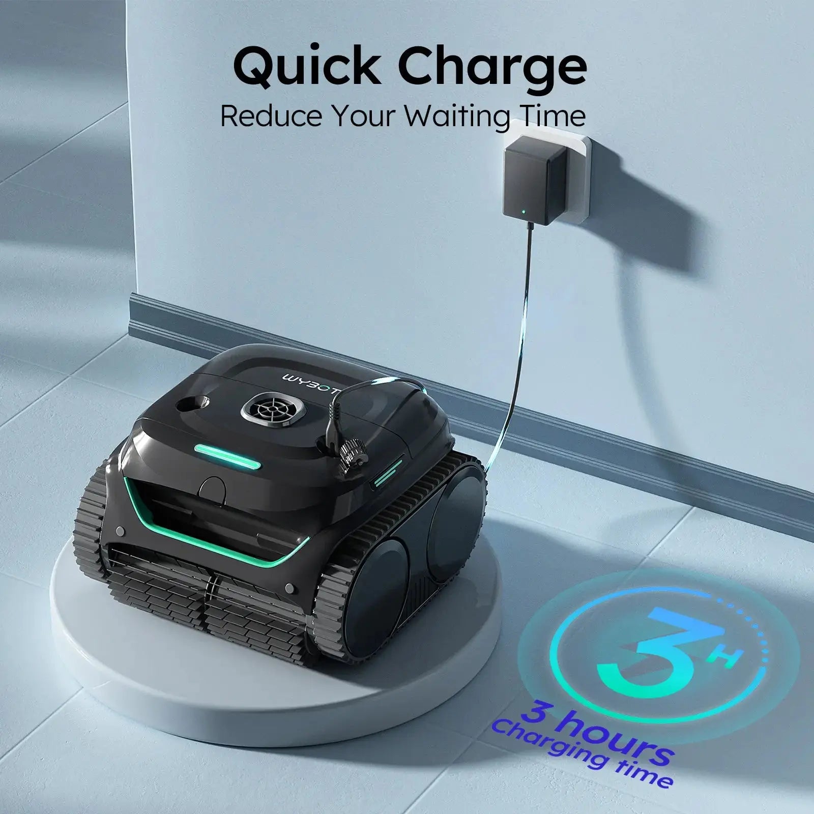WYBOT C2 Cordless Robotic Pool Cleaner - Aqvina LLC