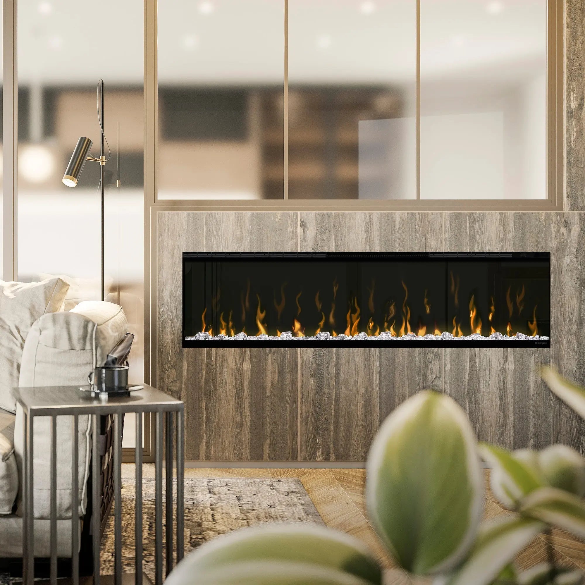 Dimplex Ignite XL 60" Built In | Wall Mount Linear Electric Fireplace | XLF60