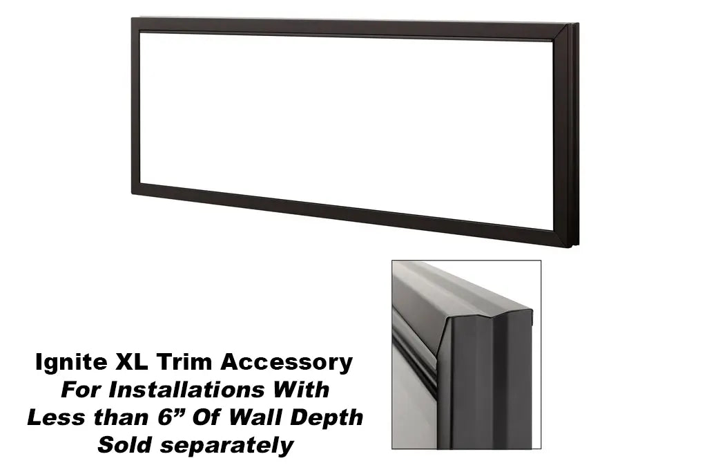 Dimplex Ignite XL 74" Built In | Wall Mount Linear Electric Fireplace | XLF74