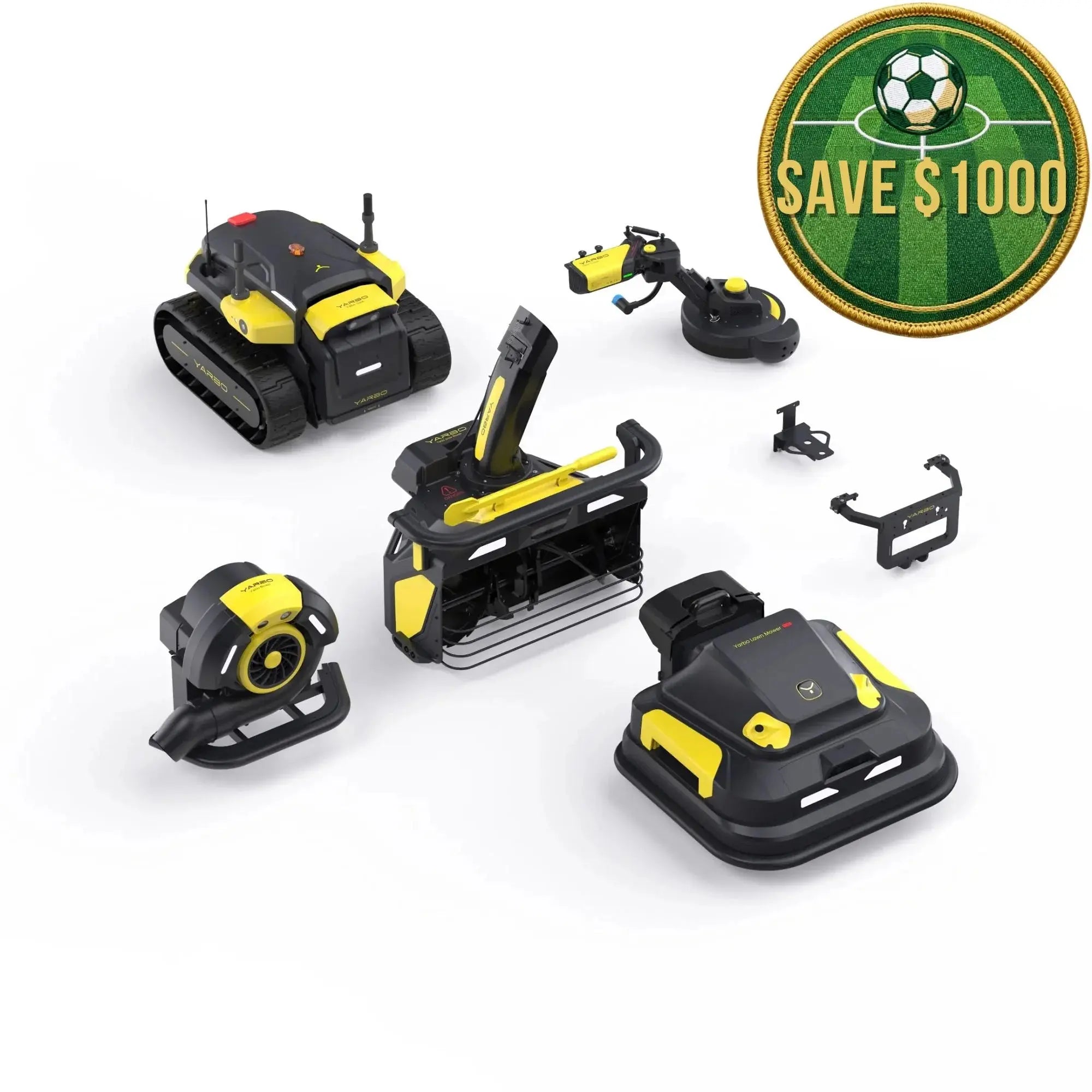 Yarbo 5-in-1 Yard Robot - with Lawn Mower Pro Module (Pre-Order and Limited Stocks Only)