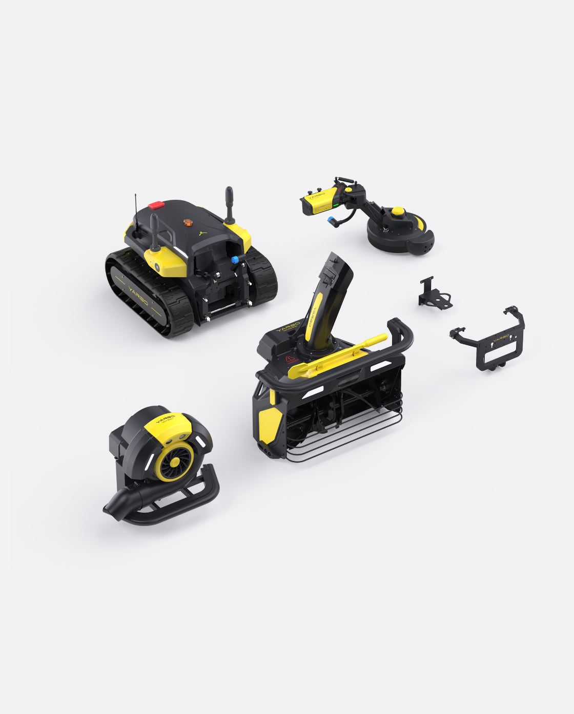 Yarbo Y Series Snow Blower Blower and Trimmer Package 3-module autonomous yard robot