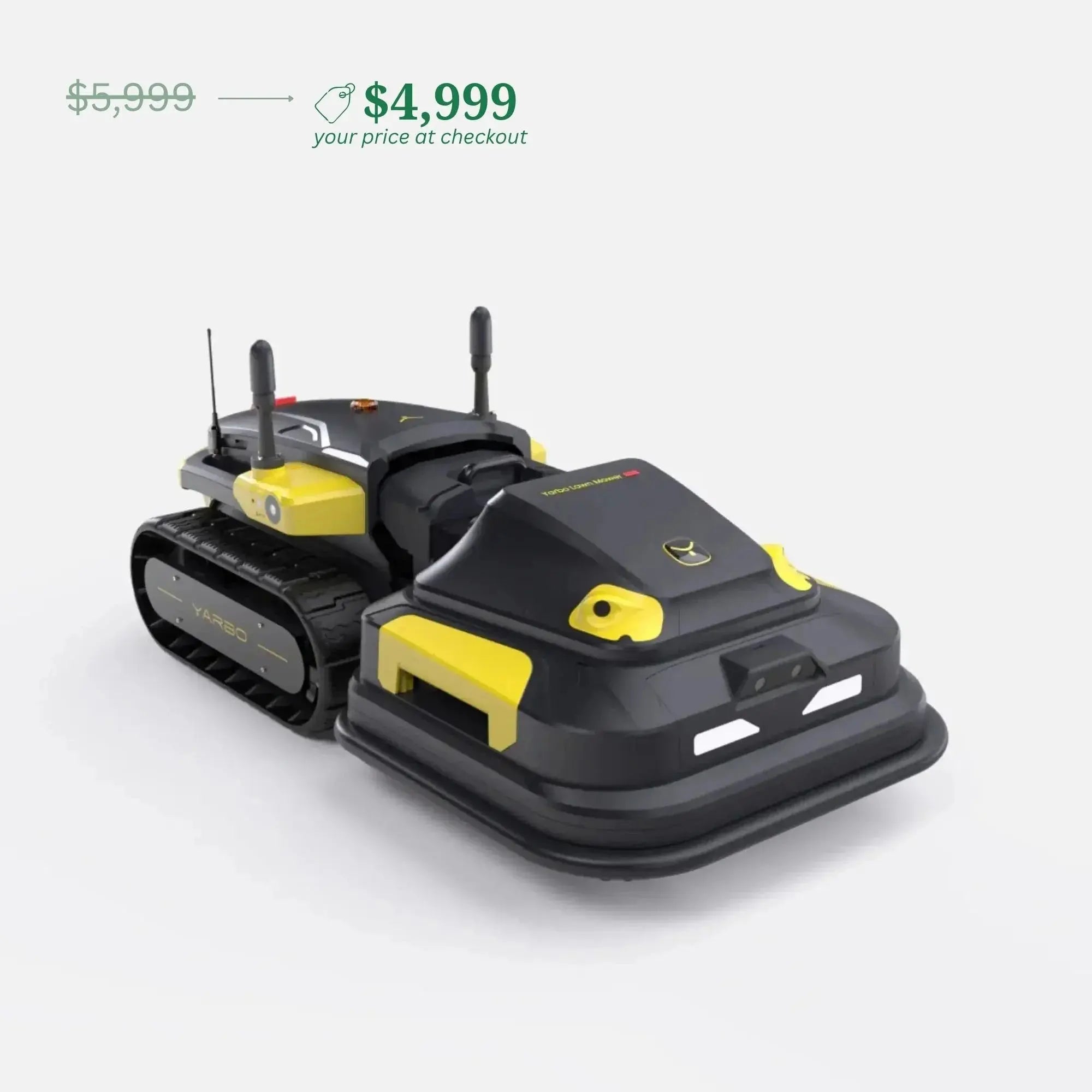 Yarbo Lawn Mower PRO | Autonomous Robotic Mower for Up to 6 Acres (RTK GPS)