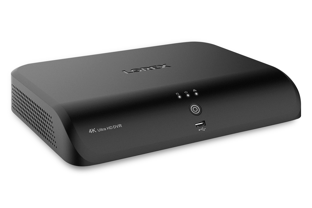 Lorex 4K 12 Camera Capable (8 Wired + 4 Fusion Wi-Fi) 2TB DVR – Open Box