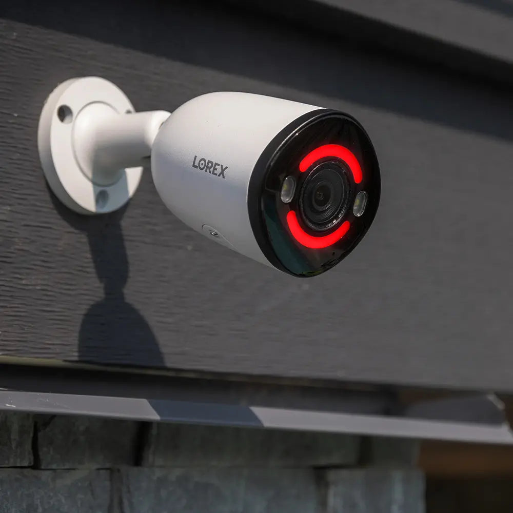 Lorex H30 4K+ 12MP IP Bullet Camera with Smart Security Lighting (Open Box) - Aqvina LLC